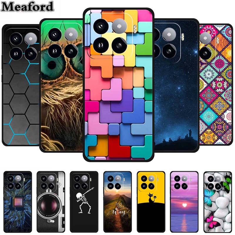 For Xiaomi 15 Pro Case Luxury TPU Soft Silicone Back Cover Phone Cases for Xiaomi 15 5G Protective New Lovely Cute Bumper Coque