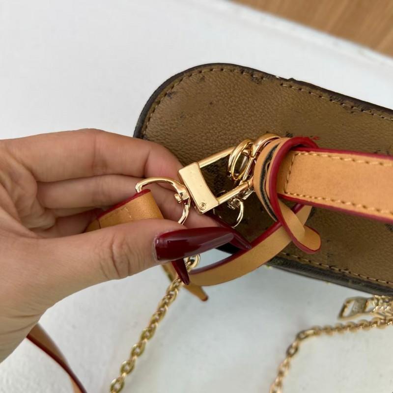 Elegant Mini Box Purse With Chain Strap Crossbody Handbag Women Daily Use Vintage Style PU Leather