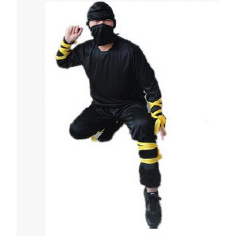 

Взрослый костюм ниндзя, удобный для Хэллоуина и тематических вечеринок, изготовлен из высококачественного полиэстера. Night Wear