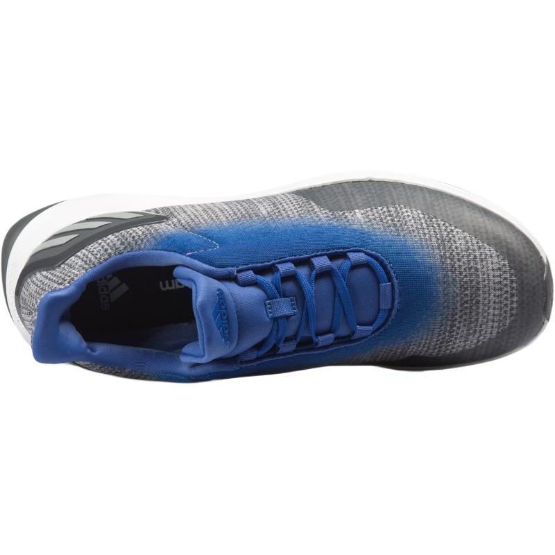 Adidas Performance Rapidarun Uncaged Comfortable Shock Absorption Durable Low Top Kids Running Shoes Kids Sneaker Dark-Gray CQ0163