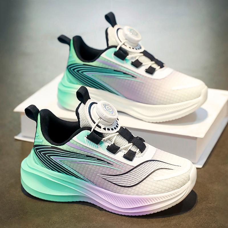 2025 New Autumn Breathable Boys' Basketball Mesh Shoes - Lightweight & Durable for Sports & Running