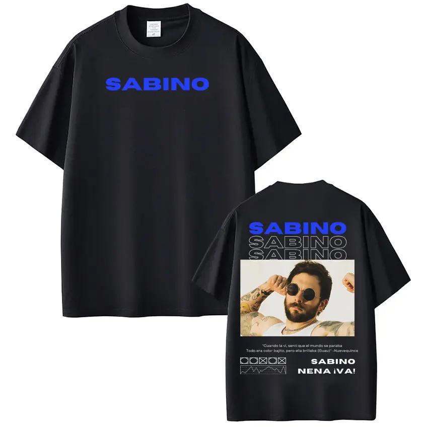 

Rapper Sabino Album Tour Printed TShirt Unisex Harajuku Style Fashion Short Sleeve Casual High Quality HipHop TShirt S