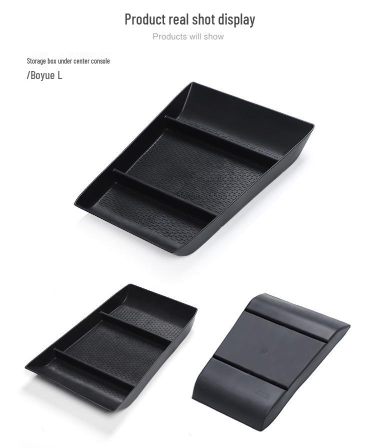 Geely Boyue L Lower Console Organizer: Fits 23 Models