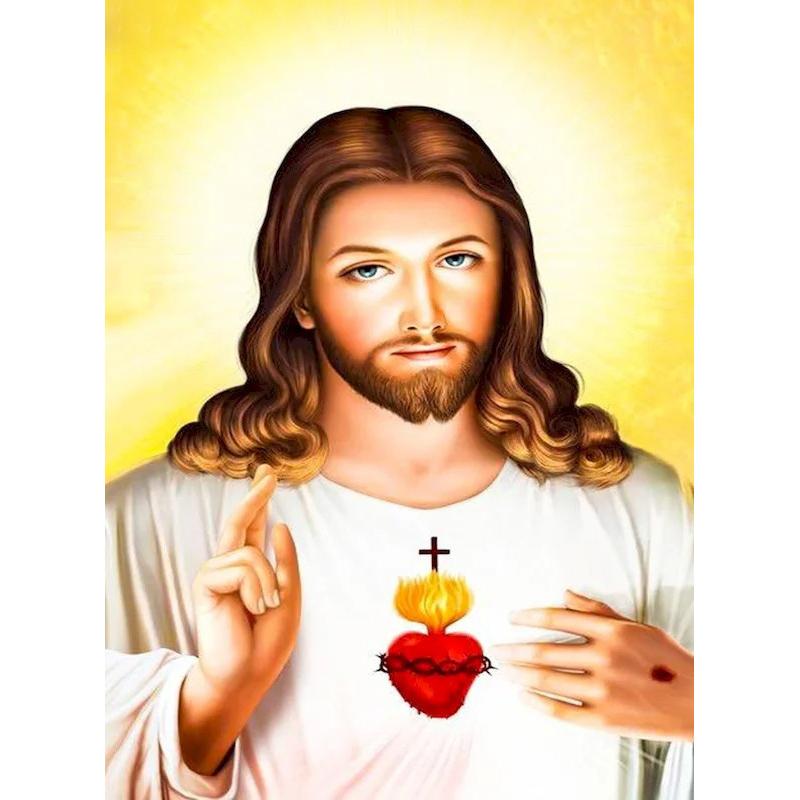 Diamond Painting Jesus Religious 5d Diy Needlework Embroidery Sale Icon Portrait Gift Rhinestones Handmade Home Decor