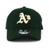 New Era Oakland Athletics 39THIRTY MLB TEAM CLASSIC FLEX FIT CAP ATHLETICS Stretch Fit Dark (OAKLAND 3930) (Size S/M (approx. 55.8-57.7cm), Green)