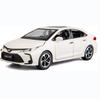 1:Toyota Corolla modellbil i 32 skala, tillbakadragbar leksaksbil i zinklegering med ljud och ljus för barn, pojkeflicka
