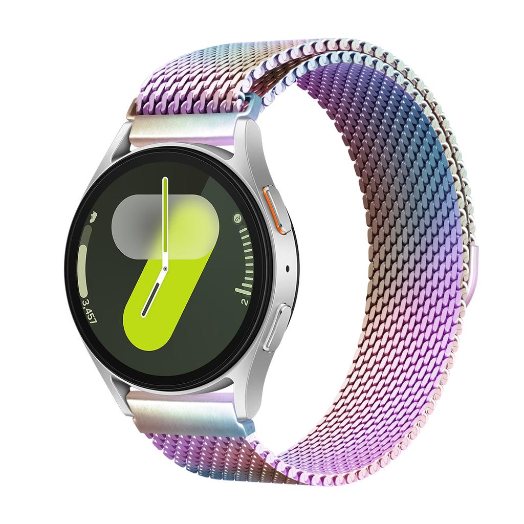Thick Band for Samsung Galaxy watch 7/6/5/4/classic/5 Pro/s3 44mm Milanese loop Bracelet Correa Huawei gt 3 4 5 20mm 22mm Straps
