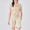 Maternity shorts loose summer thin large size low waist casual shorts Park Pu clothing maternity pants shorts