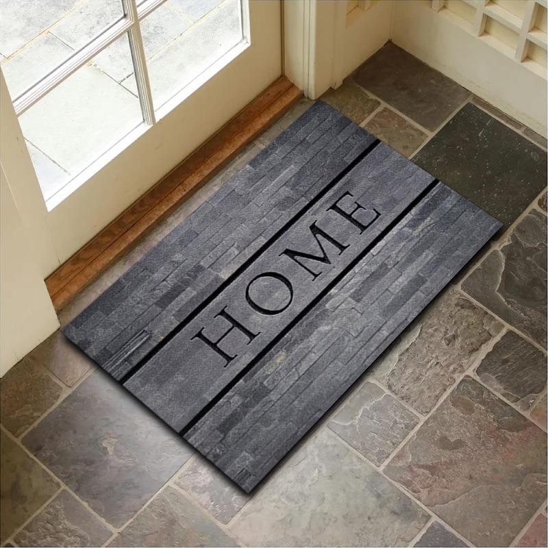 Hot Sell Patterned Tile Series Floor Mat - Minimalist Decorative Rug for Entrance Kitchen Bathroom Contemporary Home Decoration