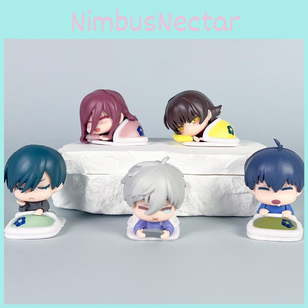Blue Lock Anime Model Ornament With Sleep Style Bachira Character Meguru