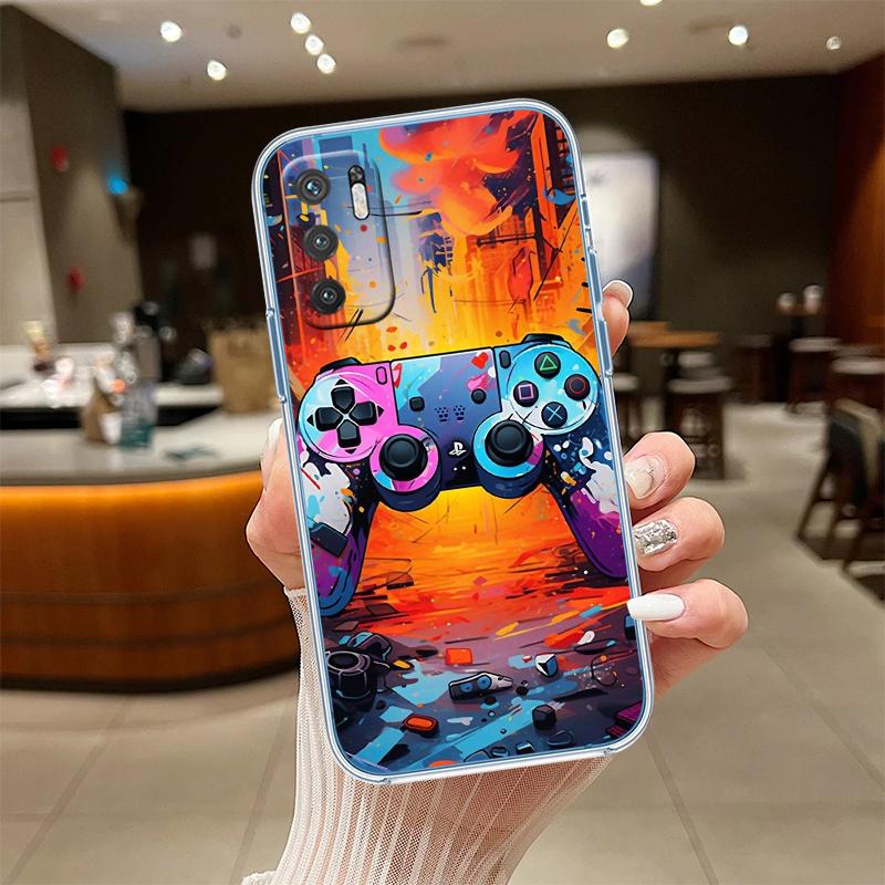 RE32 Game Over Transparent Phone Case for LG K22 K30 K40 K40S K41 K42 K50 K50S K51 K51S K52 K61 K62 K71 K92 Q60 Q61 V40 V50 V60