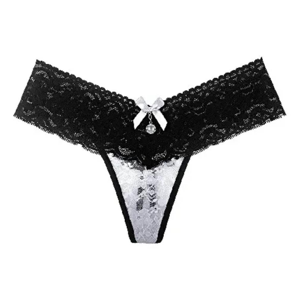Sexy Women Panties Underwear Brazilian Thongs Girls Lace Bikini Seamless Ultra Low Waist Seamless Bow Female Bragas XS-L 2217