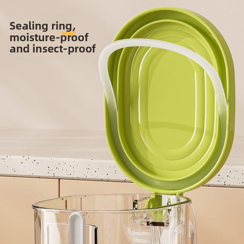 Plastic Spice Jar With Sealing Lid For Kitchen Storage And Condiment Organization