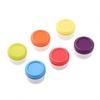 Set of 6 Small Sauce Containers with Lids for Condiments and Dressings
