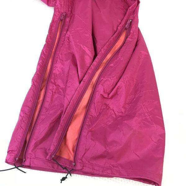 THE NORTH FACE Gore-Tex Nylon Jacket & Pants Women's M Pink Rain Set(USED)