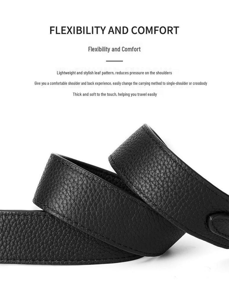 Äkta Läder Lindy Axelremersättning - Crossbody/Underarm Modifieringstillbehör
