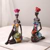 African Woman Figure Statues Woman Figure Girl Tribal Lady Figure Gift Giving