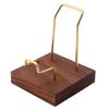Walnut Crystal Display Stand Multipurpose  New Year Birthday Party Decoration