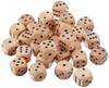 15mm Wooden Dice (30 Pieces)