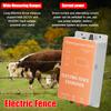 Elstängselaggregat Laddare Pulsstyrenhet Djur Fjäderfägård Elstängselaggregat Trädgårdsstängsel Energiförstärkare