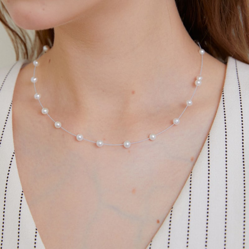 GETMEBLING Pearl Dot Necklace