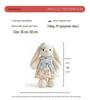 Long-eared Rabbit Plush Toy Skirt-Wearing Doll - Children's Gift
