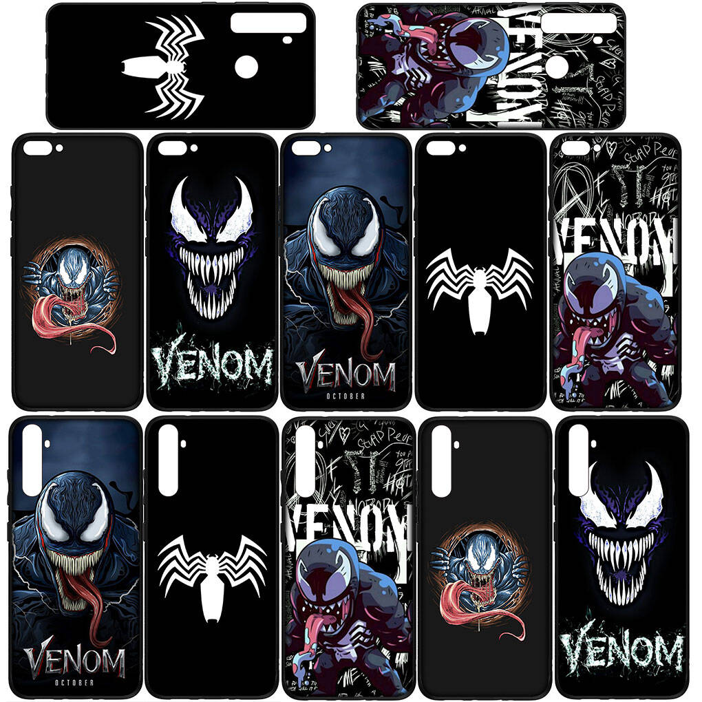 Cover for iPhone 17 16 15 Xiaomi Poco Redmi Note 14 13 12 11 Pro Max 9 16e Samsung Galaxy S25 S24 S23 A06 A56 OPPO Huawei Venom Comics Phone Case