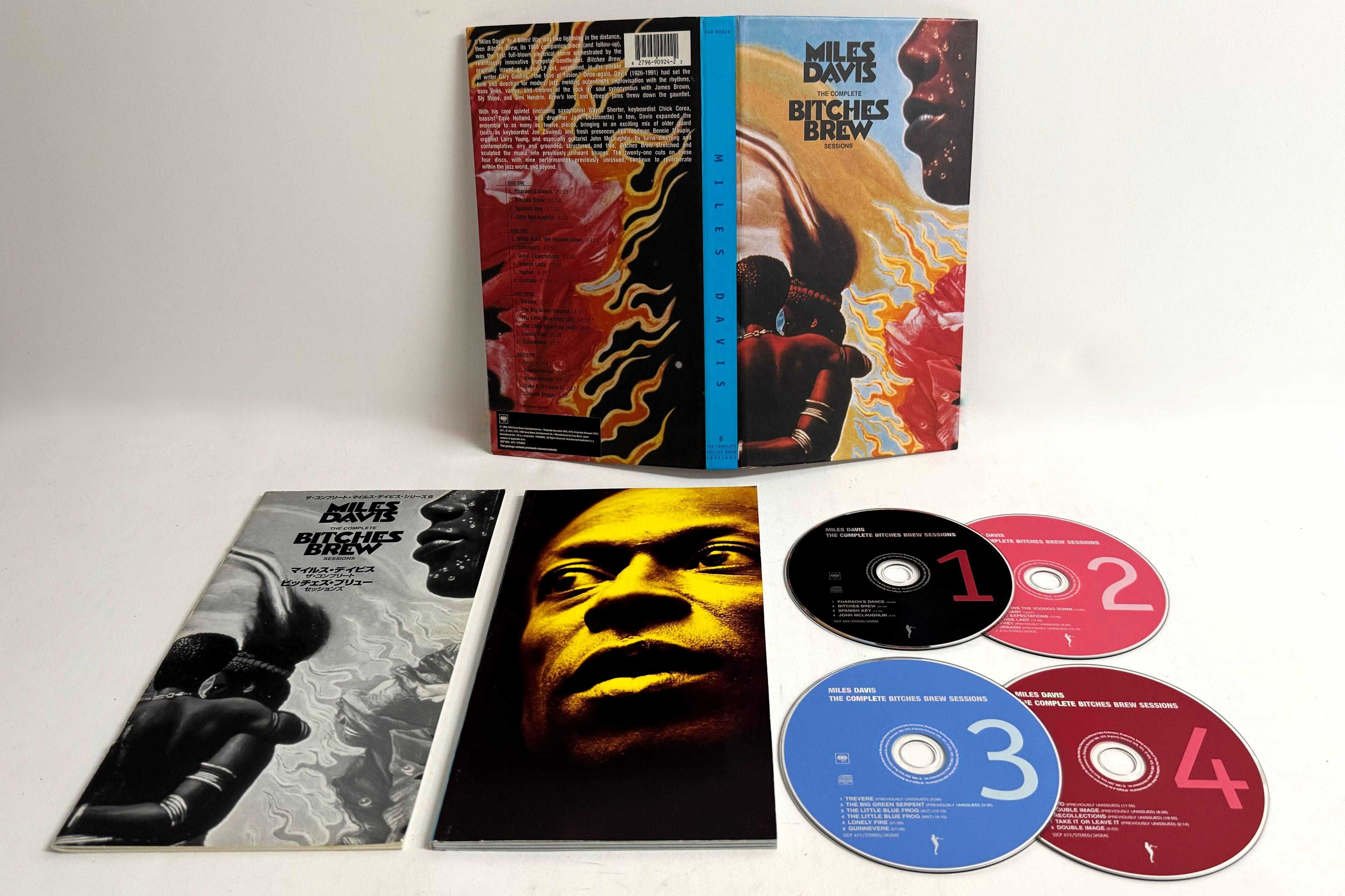

CD MILES DAVIS Complete Bitches Brew Sessions SICP669672 SONY 2004 Japan Jazz Used