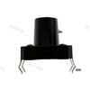 High-Temp Resistant 12x12x10.5mm SMD Tactile Reset Switch, Four-Pin Miniature Button
