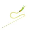 Elastic Net Tube Cat Player, Feather Cat Interactive Toy, Little Snake Cat Player, Sound-making Cat Pet Supplies