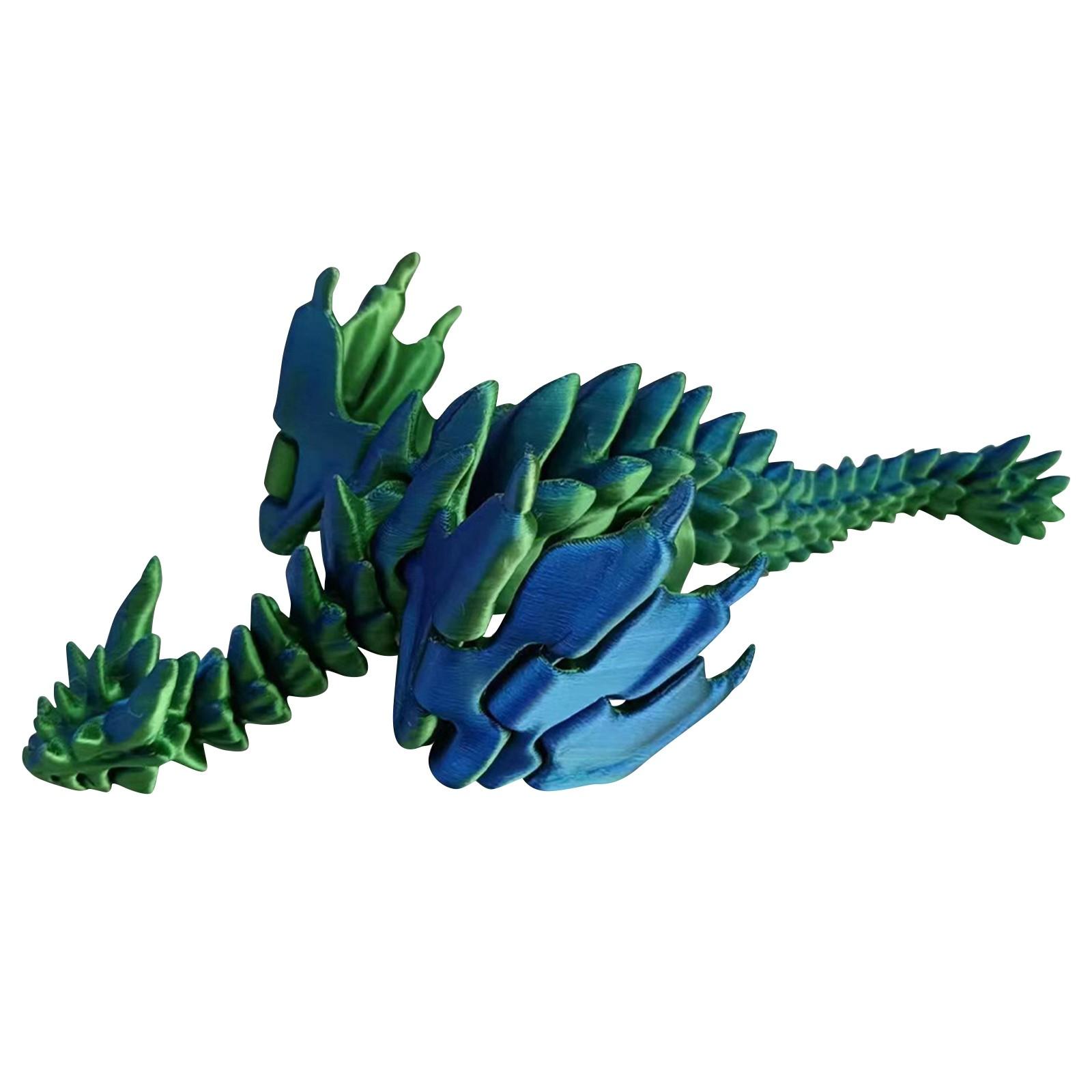 3D печатные декоративные игрушки, подвижные печатные игрушки с животными, креативные декоративные украшения One Size