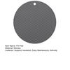 Silicone Honeycomb Round Pot Pad Thermal Insulation Mat Easy To Clean Anti-Slip Design Food-Grade Counter Hot Pad
