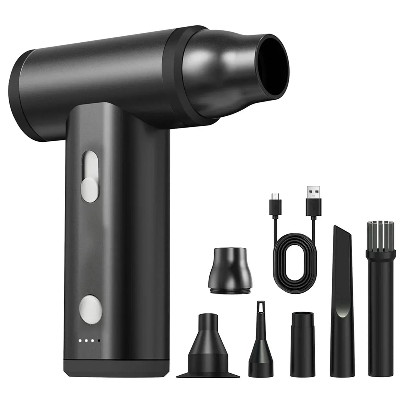 

120000 RPM Air Duster Cordless Compressed Air Duster Aluminium Alloy Built-in Battery 4000mAh Quickly Flash Charging China Mainland
