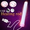 Pockets Pussy Heating Rod USB Hole Fake Vagina Male Masturbation Cupwarmer For Masturbator Use Sex Toys USB Stick
