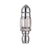 1/4 High-Pressure Unblocking Washer Nozzles For Sewer And Sewage Hose Nozzle Washing Parts 5000Psi