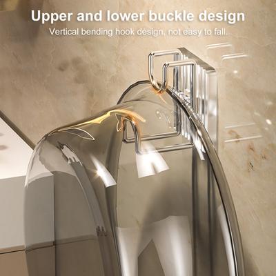 Traceless Çok amaçlı Duvar Yumruksuz Güçlü Yük Taşıyan Havza Kanca Asılı Kendinden yapışkanlı Raf Banyo mutfak düzenleyici