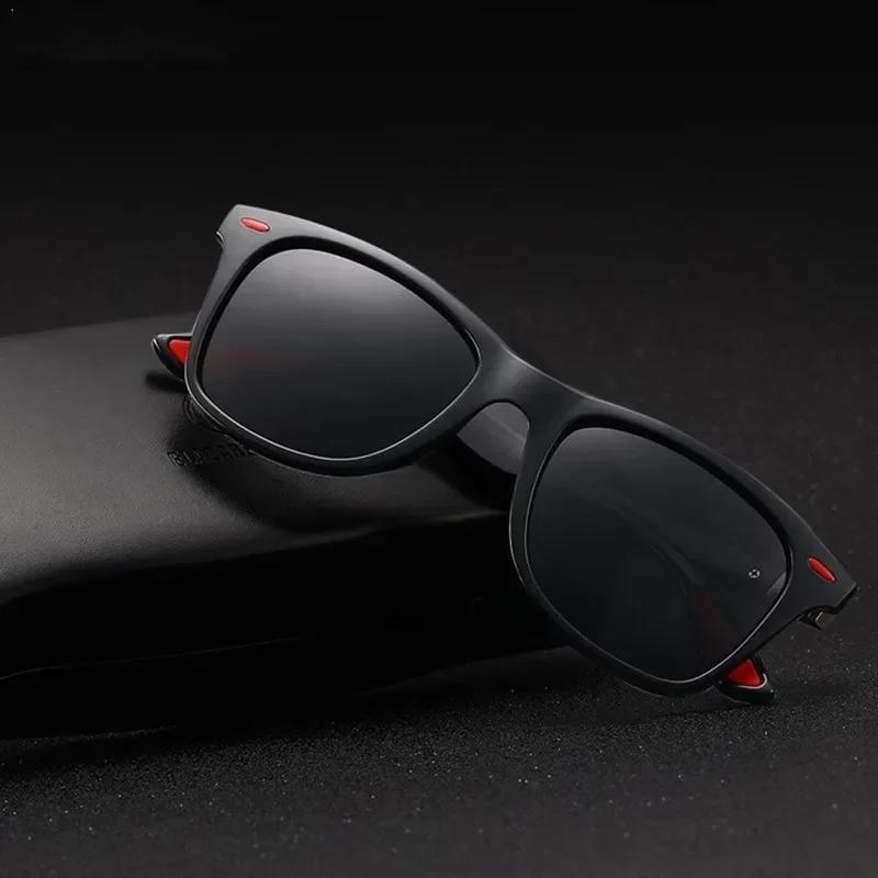 Fashion Vintage Square Sunglasses UV400 Protection Classic Retro Shades for Men Driving Fishing Brand Designer Eyewear