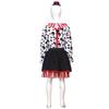 Déguisement Clown Halloween Enfants Thème Cirque Robe Cosplay Tenue Unisexe Style Rue
