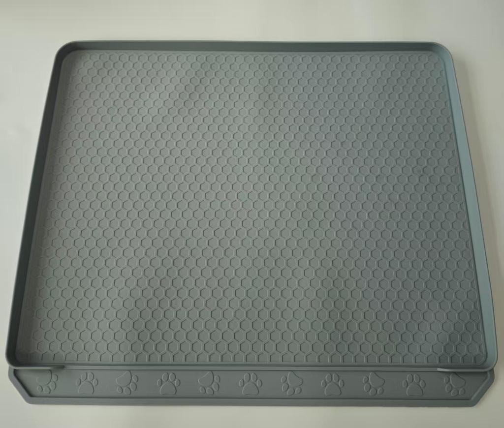 Non-Slip Cat Litter Mat, Sand-Leakage Proof, Urine Resistant, Easy Clean, 50x60cm, Floor Compatible