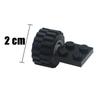 Tire Wheel and Axle Set - 56 Piece Brick Accessories Basic Classic Building Block Toy, Car Truck Wheel Parts