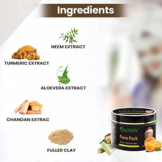 Zazla Aloe Vera Face Pack - 100gm