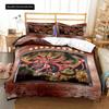 Luxury New 3D Print Anime Yu Gi Oh Card Duvet Cover Set Blue Eyes White Dragon Cartoon Bedding Sets King Size Cover Sets