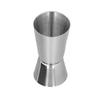 Double Jigger Exquisitely Polished Simple Elegant Appearance Thickened Design Easy To Clean Shot Measure Jigger for Bar