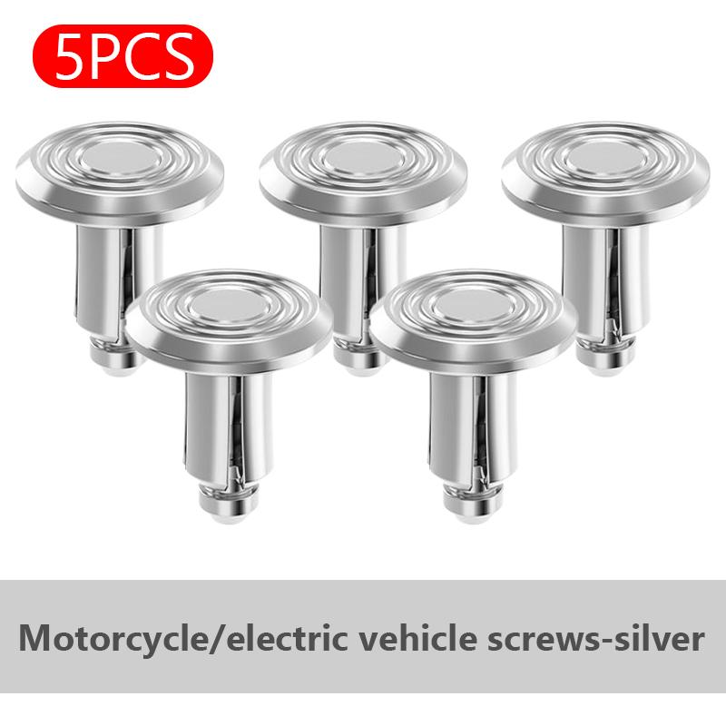 SEAMETAL 5 SZTUK 6mm Klamra Rozporowa do Motocykla Stop Aluminium Śruby Nakrętki do Pojazdów Elektrycznych Akcesorium do Wymiany Klamry Obudowy