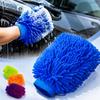 Chenille Cleaning Towel Microfiber Car Cleaning Gloves Thickened Car Washing Gloves  Auto Care