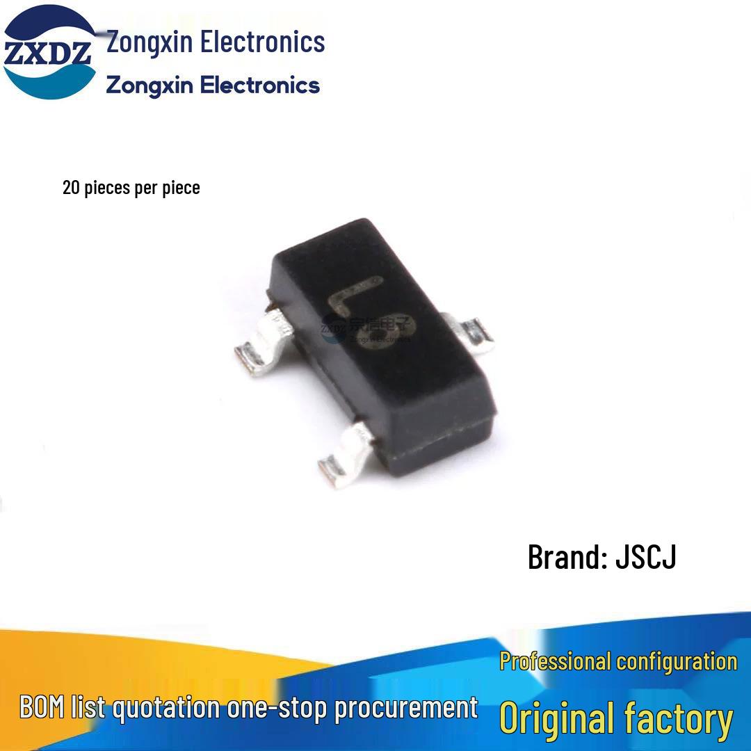 

Genuine 2SC1623 L6 SOT-23 NPN Transistor, 50V/100mA, Surface Mount, Pack of 20