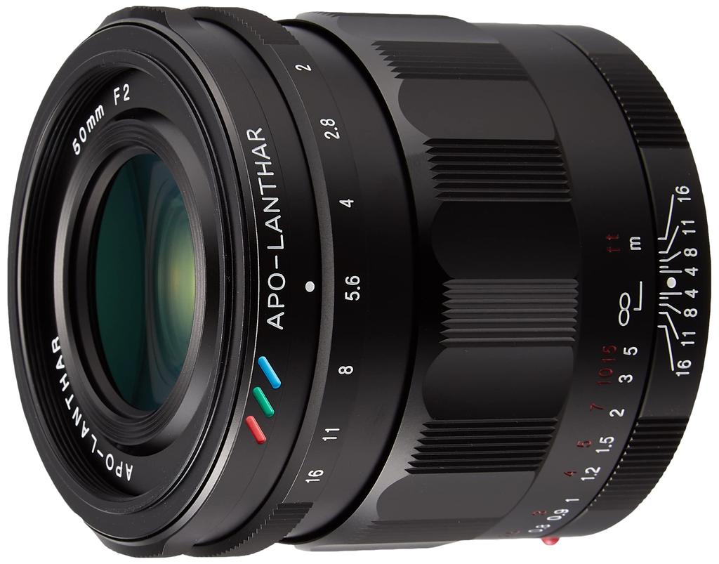 Voightlander 50mm F2 Aspherical Black APO-LANTHAR E-mount