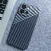 For OnePlus 13S 13T Case Matte Hard Carbon Fiber Texture Pattern Light And Thin Cover For One Plus 13 T Fashion Shell Bumper