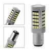 Turn LED Projector DC12V 1157 2835 63 LED 6000K Lamp Bulb Backup Reverse Light Tail Brake Inversion Light