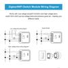 Tuya ZigBee3.0 WiFi Smart Switch Smart Home Dry Contact Module DC 12/24V AC 100-240V DIY Breaker Relay Works with Alexa Google